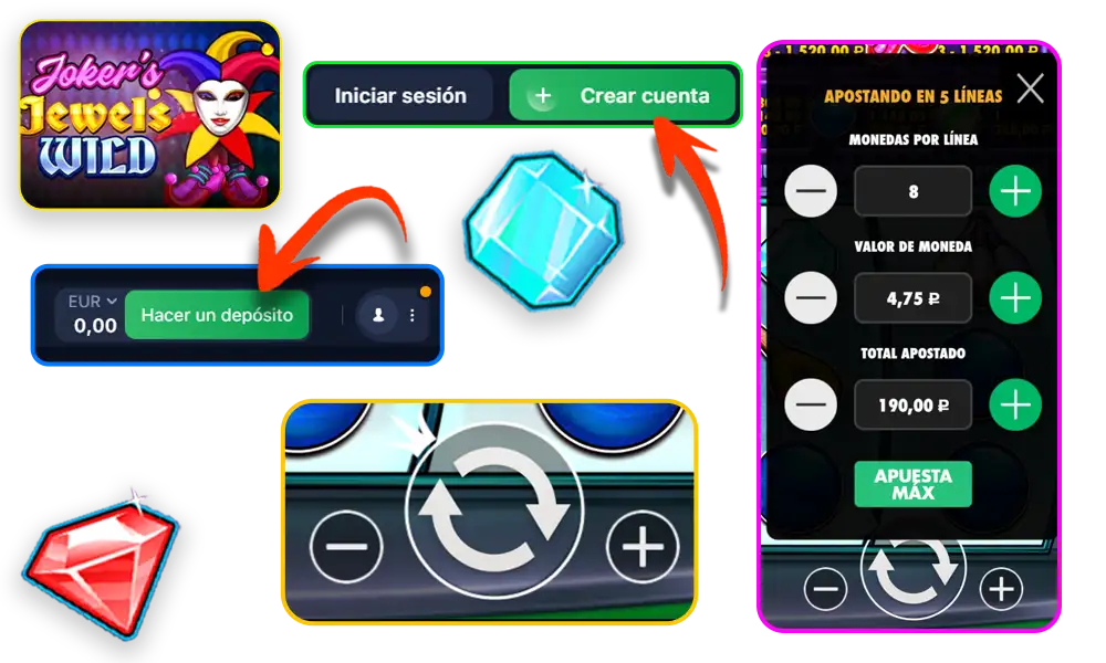 Joker Jewels Wild Argentina: aprende a jugar fácilmente